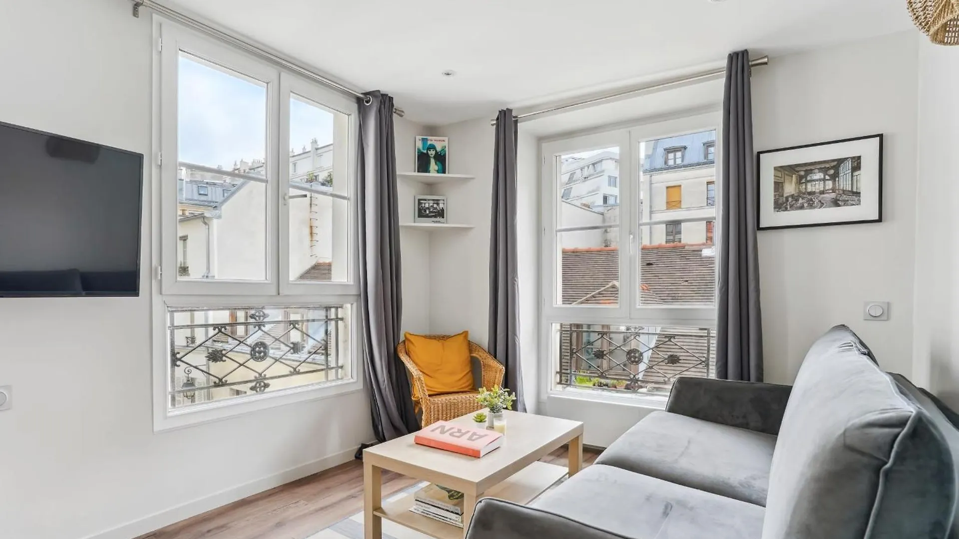 Marais 1br Cosy Charm Daire *